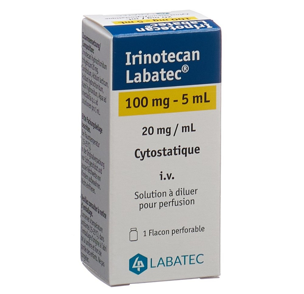 IRINOTECAN Labatec 100 mg/5ml flac 5 ml
