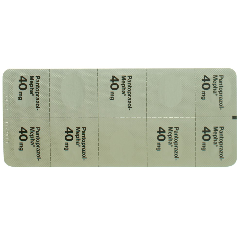 PANTOPRAZOL Mepha Lactab 40 mg 30 pce