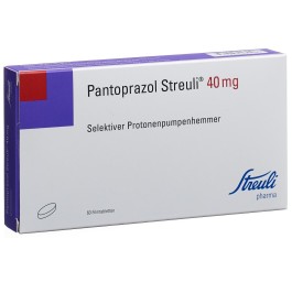 PANTOPRAZOLE Streuli cpr pell 40 mg 60 pce
