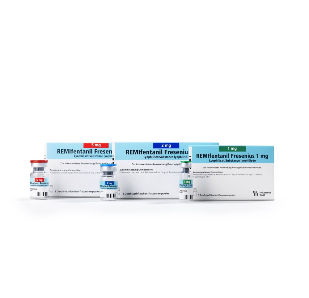 REMIFENTANIL Fresenius 1 mg flac 5 pce