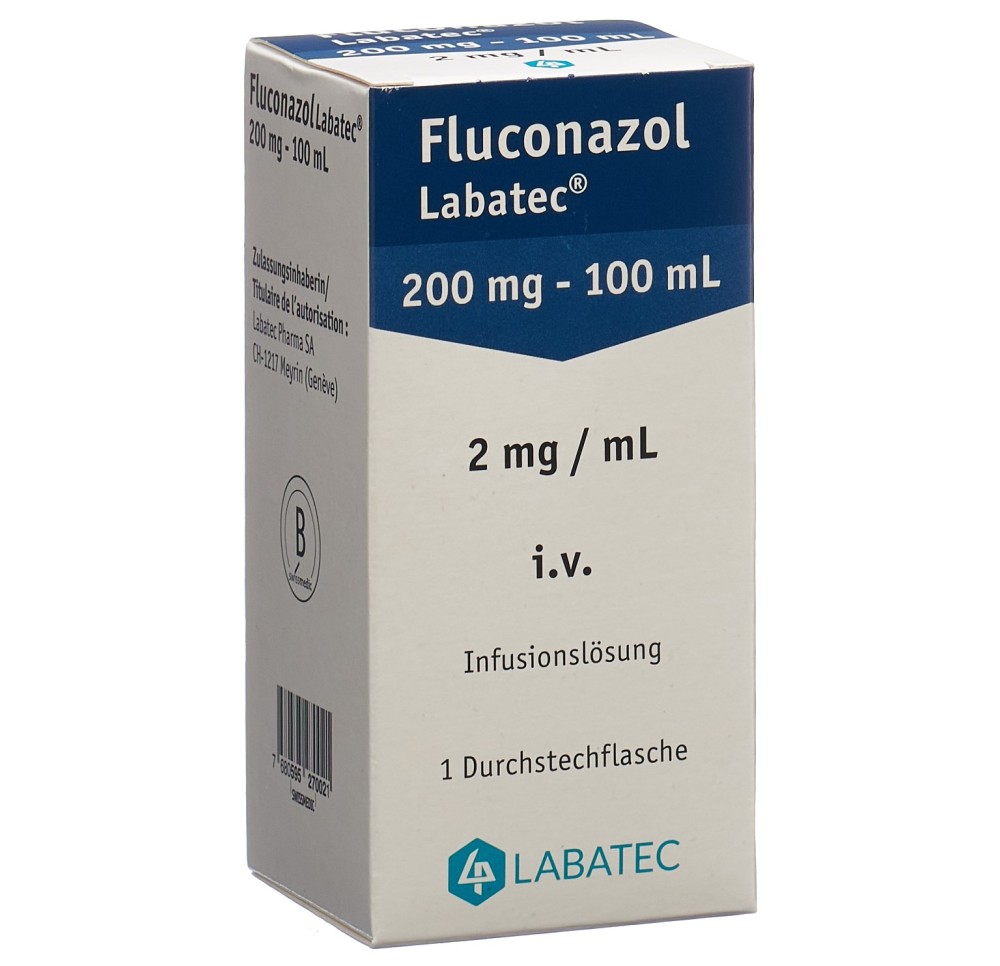 FLUCONAZOL Labatec sol perf 200 mg/100ml 100 ml