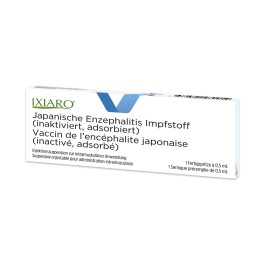 IXIARO susp inj ser pré 0.5 ml
