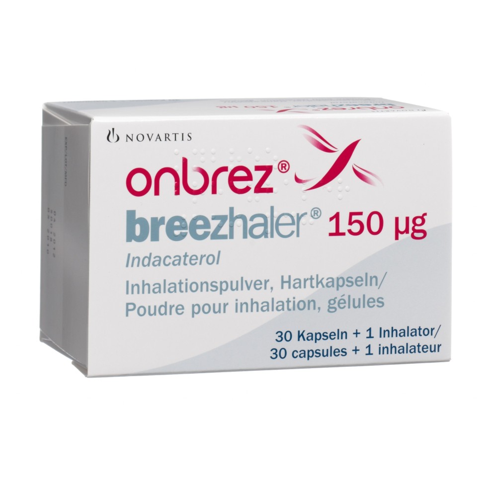 ONBREZ BREEZHALER 0.15 mg 30 pce