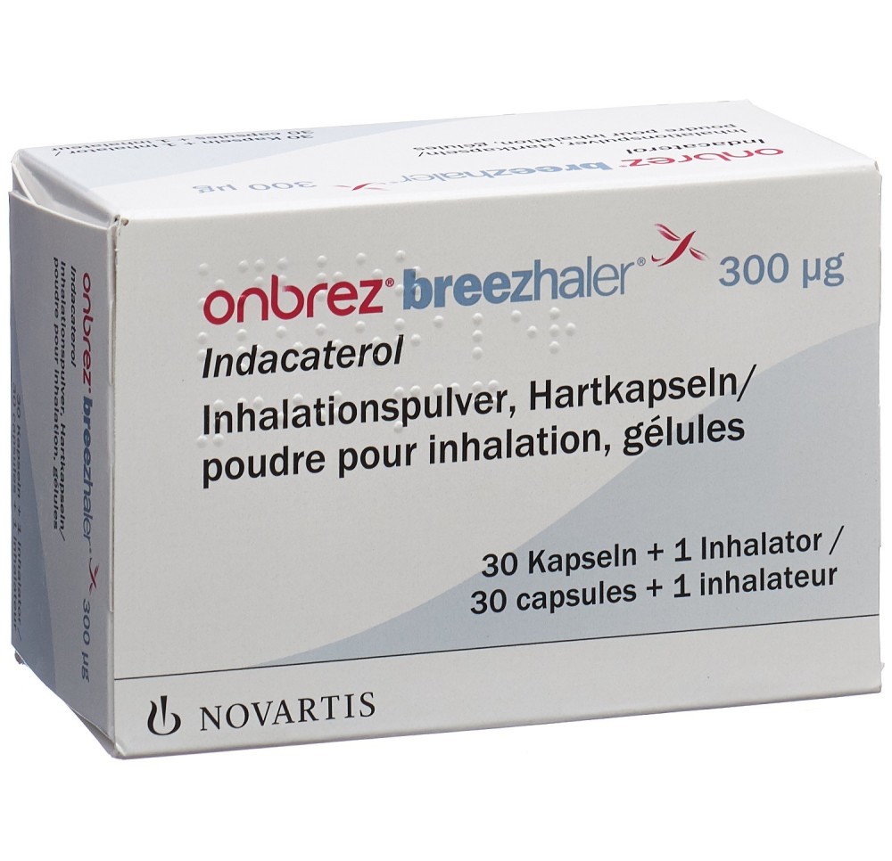 ONBREZ BREEZHALER 0.3 mg 30 pce