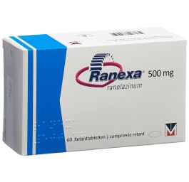 RANEXA cpr ret 500 mg 60 pce