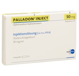 PALLADON INJECT prép inj perf 50 mg/ml 5 amp 1 ml