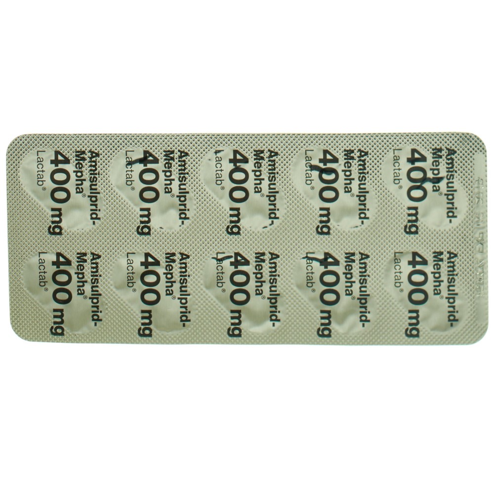 AMISULPRID Mepha Lactab 400 mg 90 pce