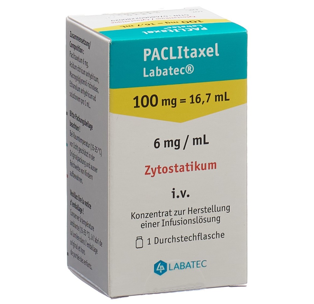 PACLITAXEL Labatec 100 mg/16.7ml flac 16.7 ml