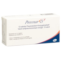 PREVENAR 13 av aiguilles ser pré 0.5 ml