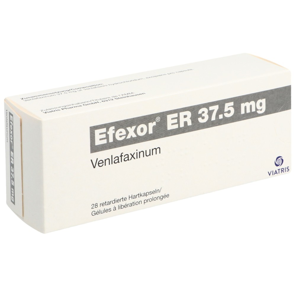 EFEXOR ER caps 37.5 mg 28 pce