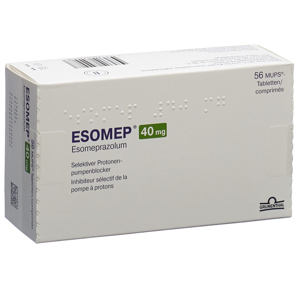 ESOMEP MUPS cpr 40 mg 56 pce