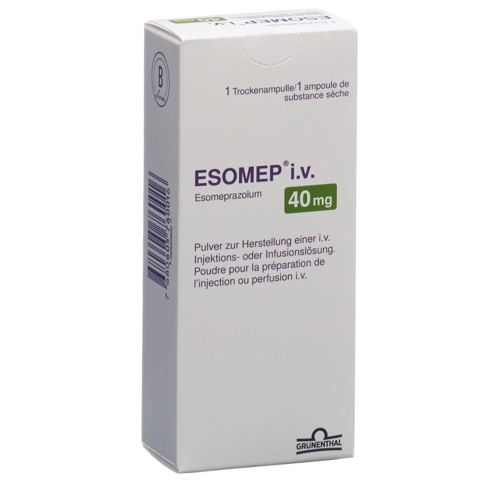 ESOMEP i.v. subst sèche 40 mg amp