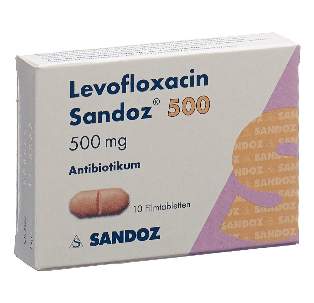 LEVOFLOXACINE Sandoz cpr pell 500 mg 10 pce