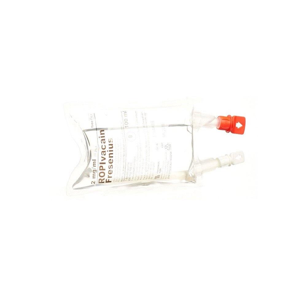 ROPIVACAIN Fresenius 2 mg/ml 100ml Freeflex 5 pce