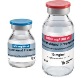 PARACETAMOL Fresenius 500 mg/50ml flacon 10 pce