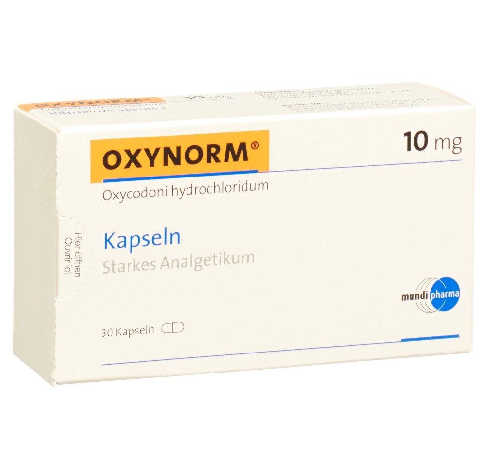 OXYNORM caps 10 mg 30 pce