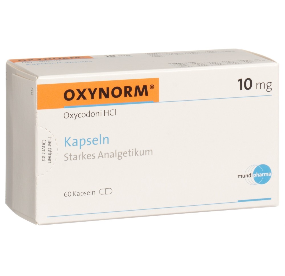 OXYNORM caps 10 mg 60 pce