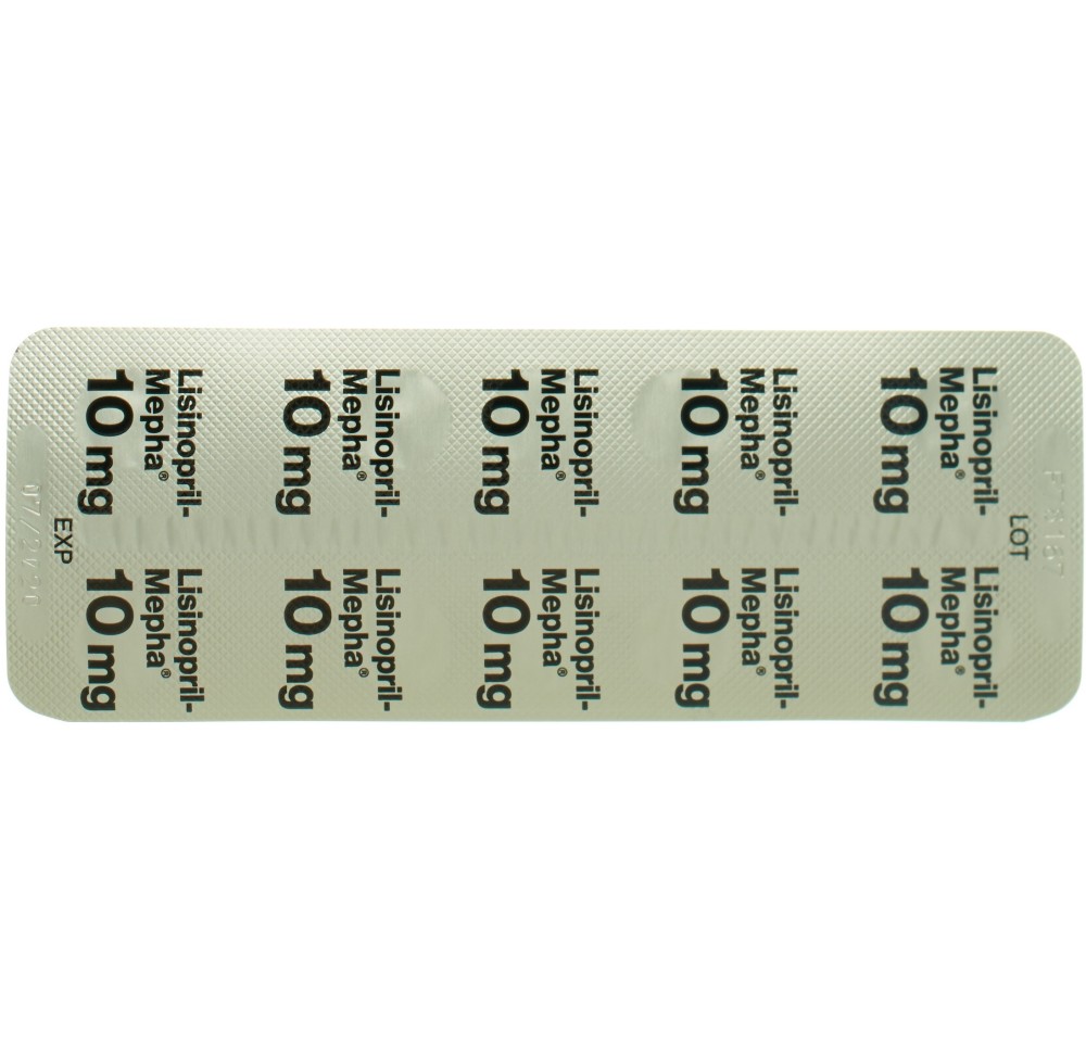 LISINOPRIL Mepha cpr 10 mg 100 pce