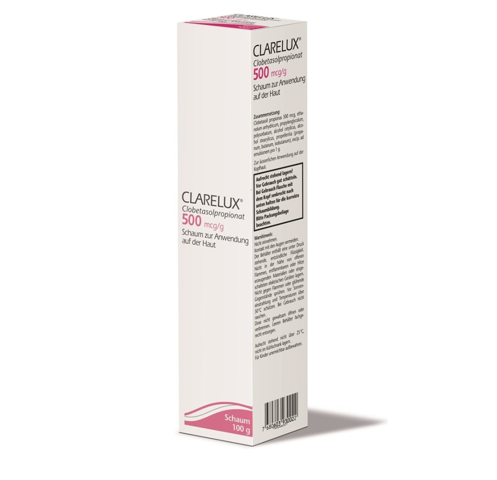 CLARELUX mousse 100 g
