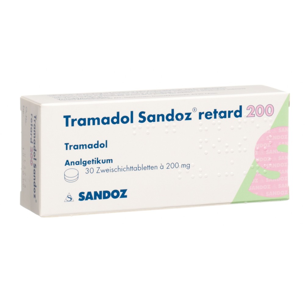 TRAMADOL Sandoz cpr ret 200 mg 30 pce