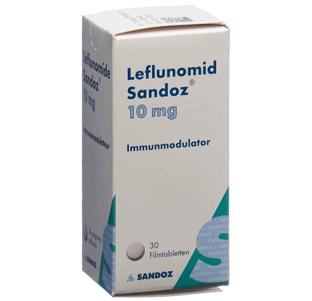 LEFLUNOMIDE Sandoz cpr pell 10 mg bte 30 pce