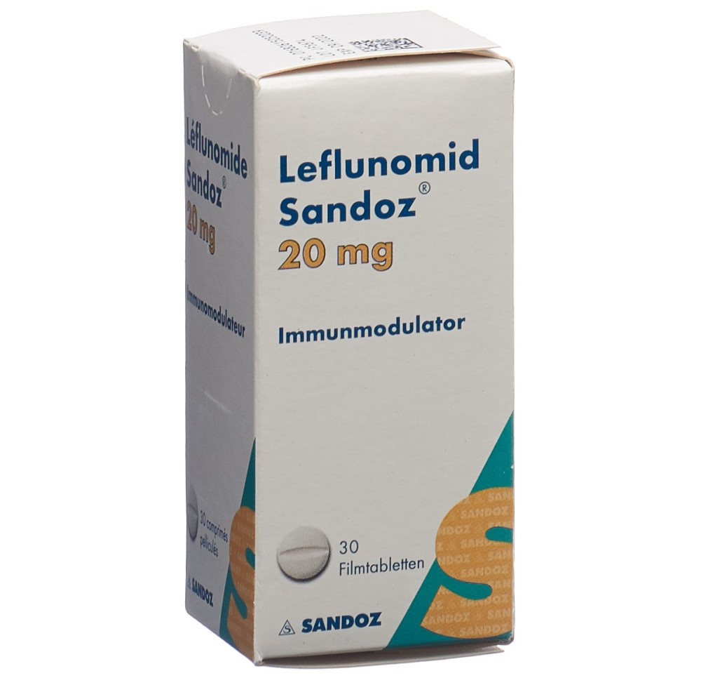 LEFLUNOMIDE Sandoz cpr pell 20 mg bte 30 pce