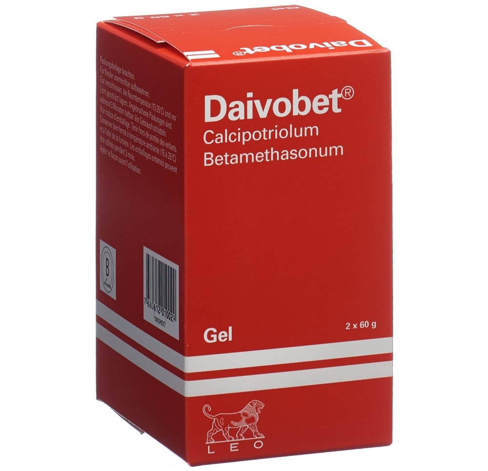 DAIVOBET gel 2 fl 60 g