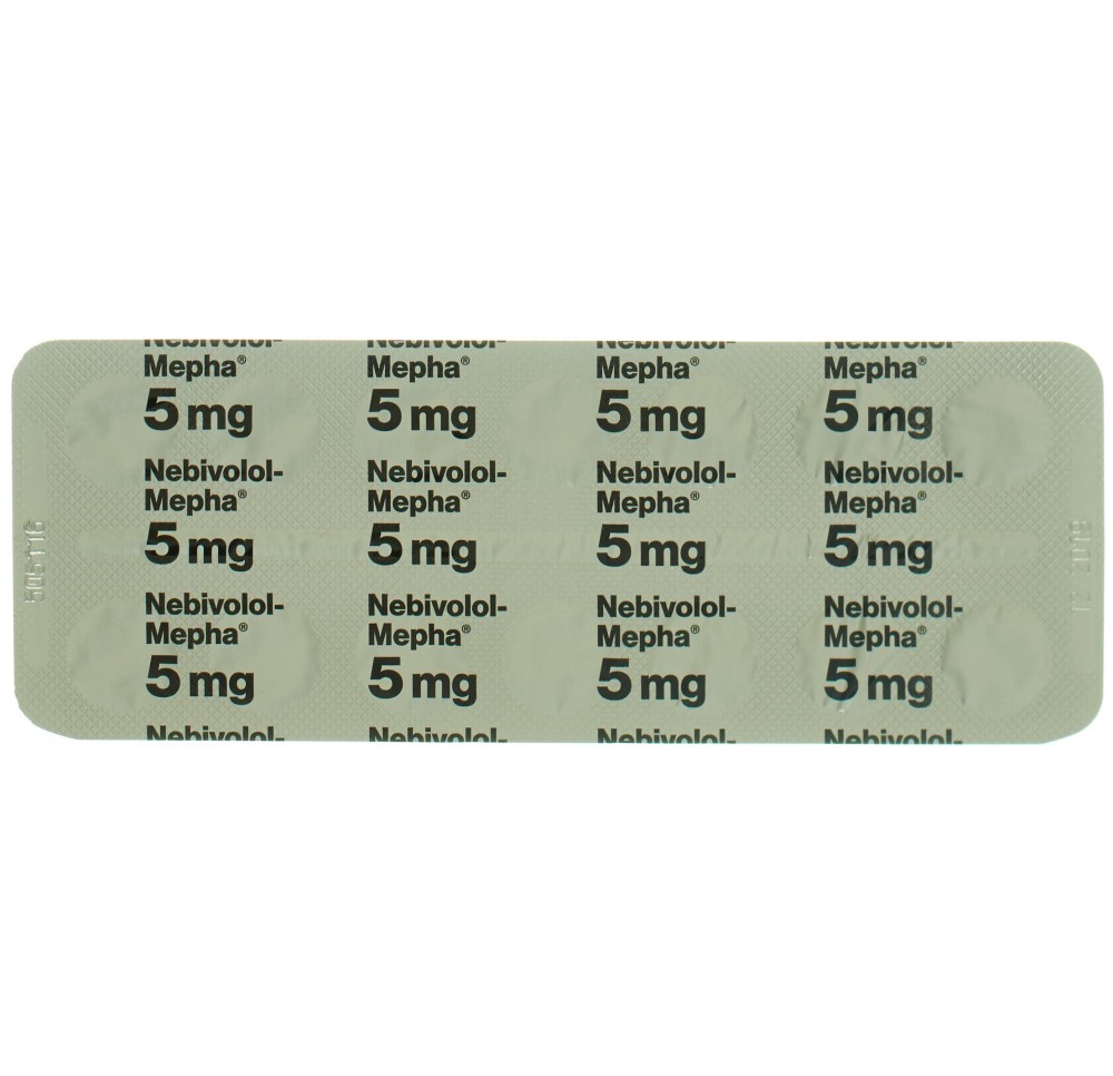 NEBIVOLOL Mepha cpr 5 mg 98 pce