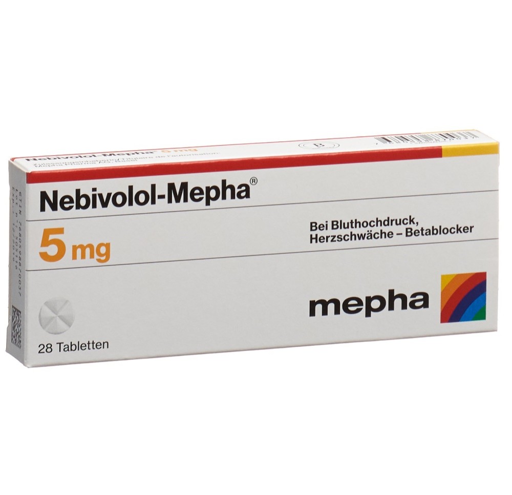 NEBIVOLOL Mepha cpr 5 mg 28 pce