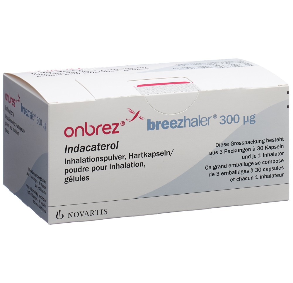 ONBREZ BREEZHALER 0.3 mg 3 x 30 pce