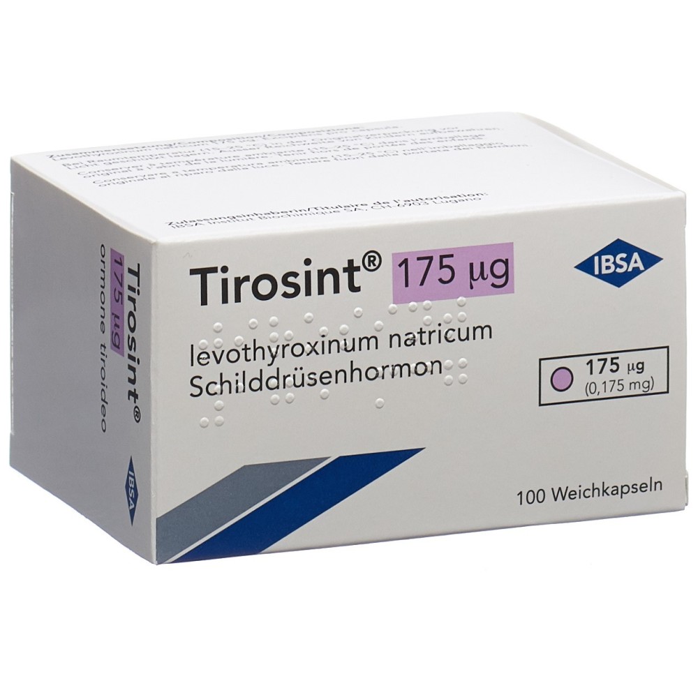 TIROSINT caps moll 175 mcg 100 pce