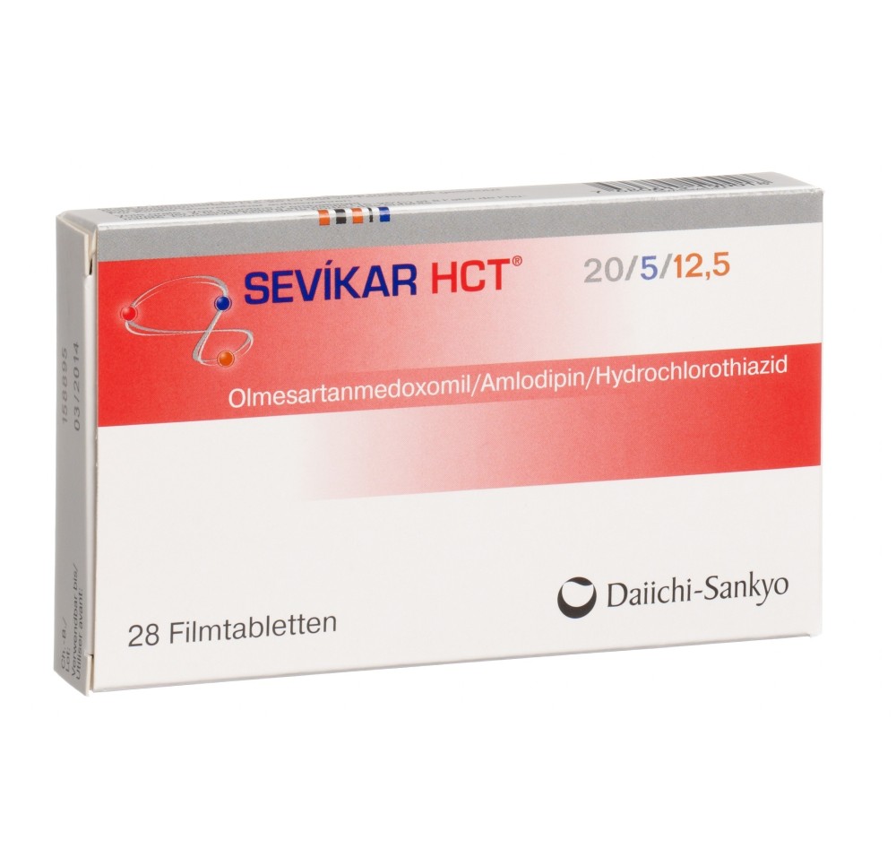 SEVIKAR HCT cpr pell 20/5/12.5 mg 28 pce