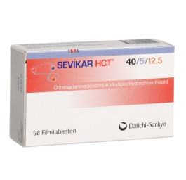 SEVIKAR HCT cpr pell 40/5/12.5 mg 98 pce