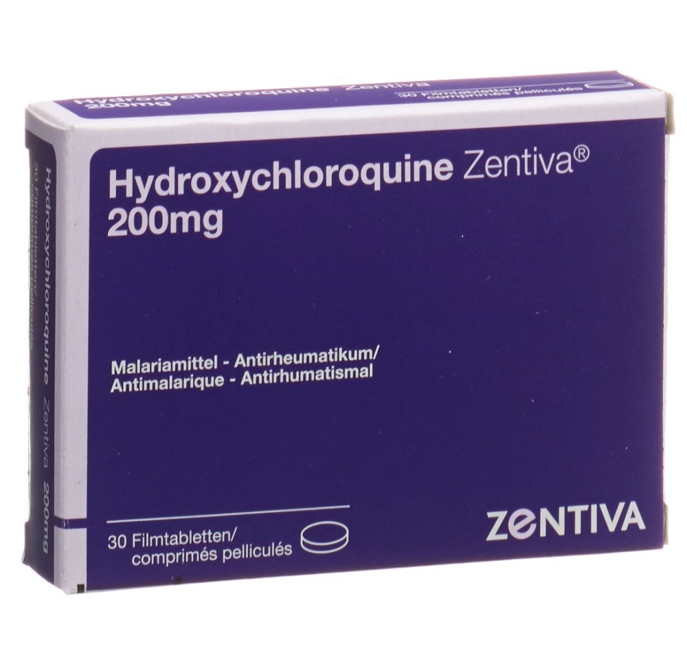 HYDROXYCHLOROQUINE Zentiva cpr pell 200 mg 30 pce