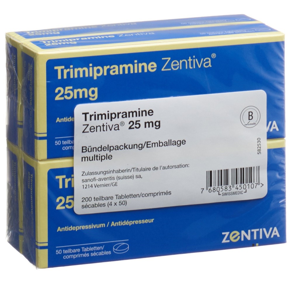 TRIMIPRAMINE Zentiva cpr 25 mg 200 pce