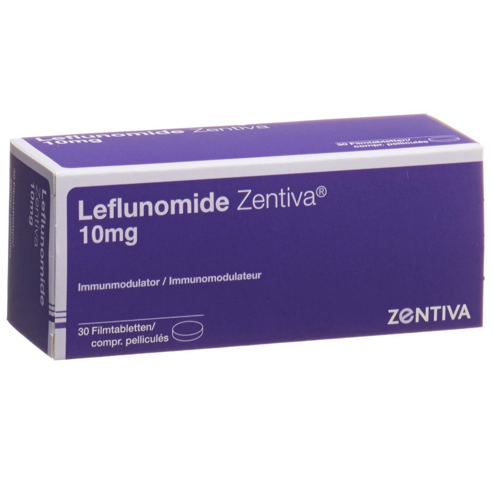 LEFLUNOMIDE Zentiva cpr pell 10 mg bte 30 pce