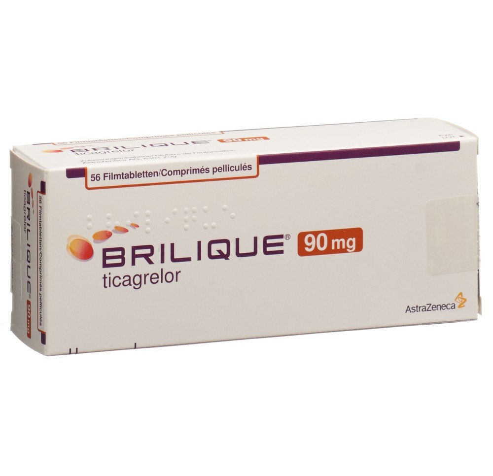 BRILIQUE cpr pell 90 mg 56 pce