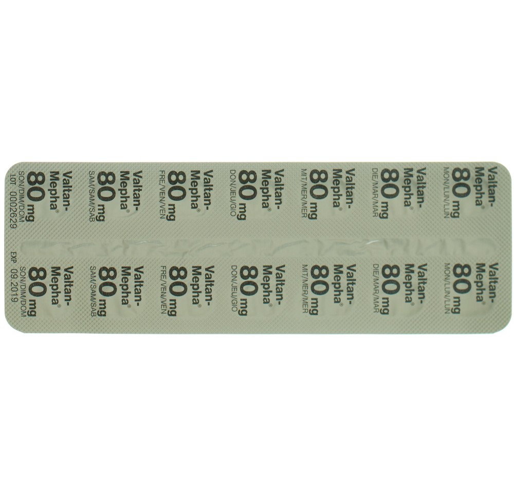 VALTAN Mepha cpr pell 80 mg 98 pce