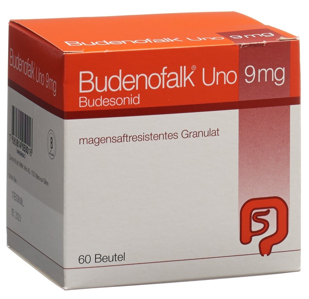 BUDENOFALK Uno gran 9 mg sach 60 pce
