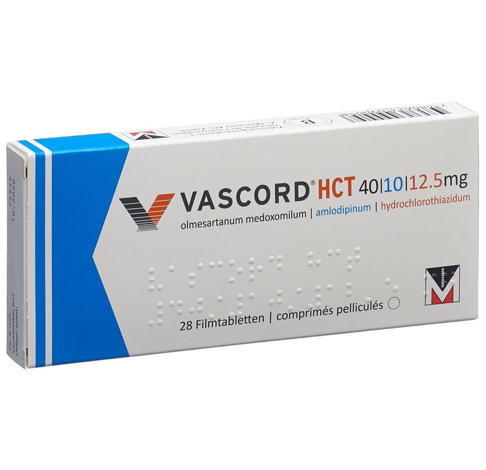 VASCORD HCT cpr pell 40/10/12.5 mg 28 pce