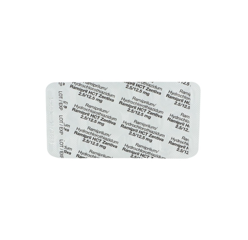 RAMIPRIL HCT Zentiva cpr 2.5/12.5 mg 20 pce