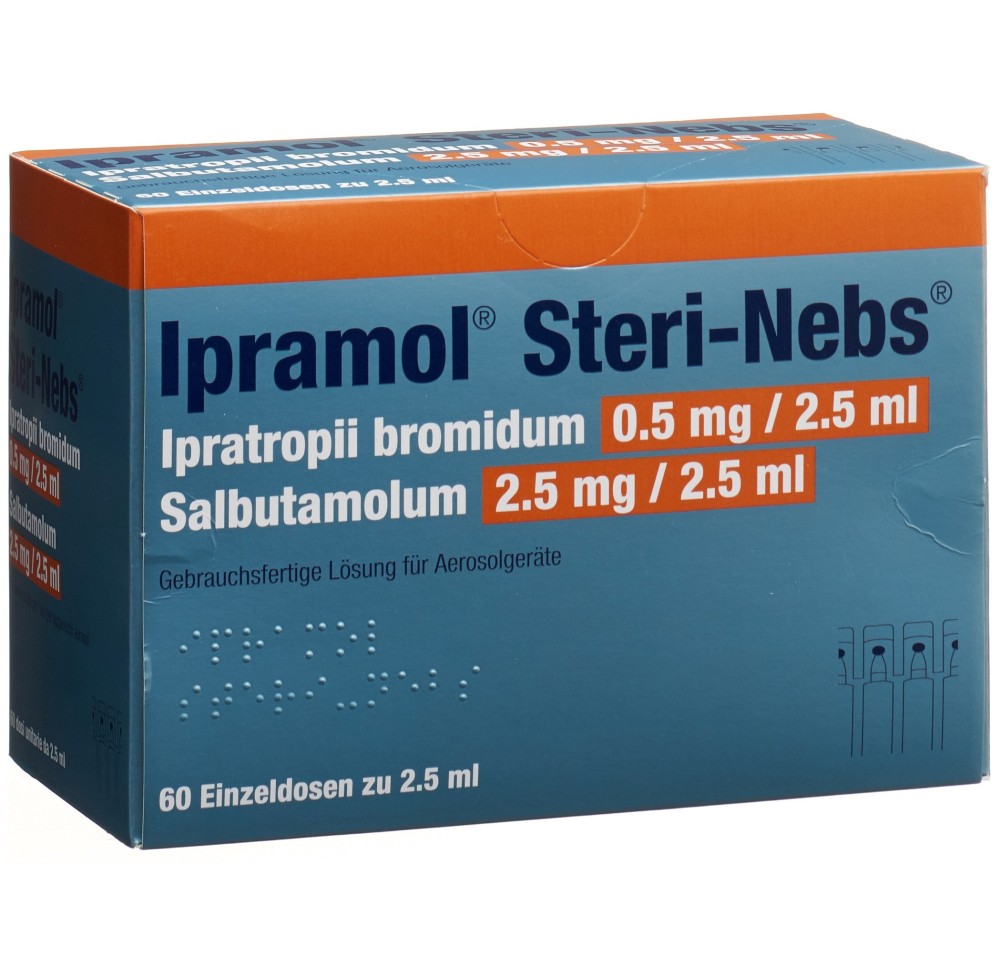 IPRAMOL Steri-Nebs sol inhal 60 amp 2.5 ml