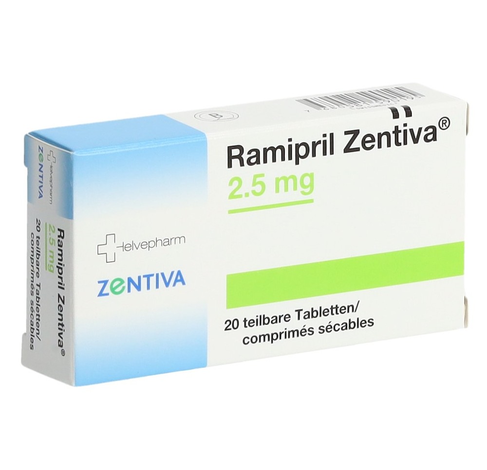 RAMIPRIL Zentiva cpr 2.5 mg 20 pce