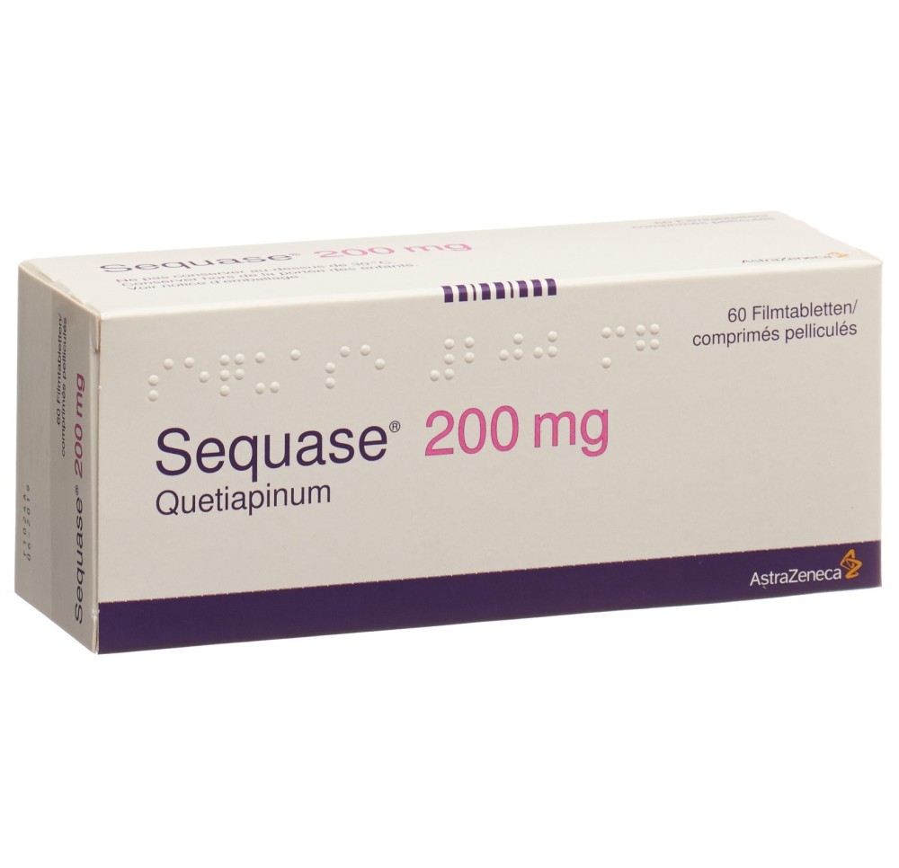 SEQUASE cpr pell 200 mg 60 pce