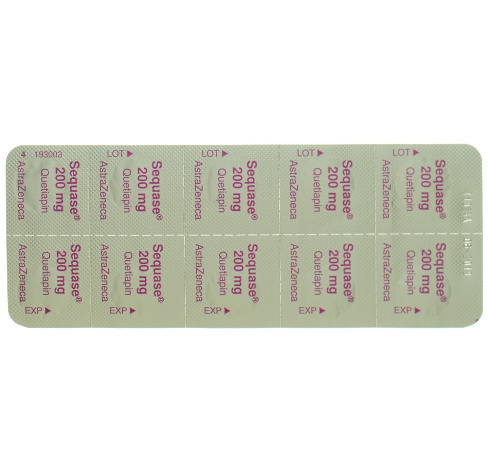 SEQUASE cpr pell 200 mg 100 pce