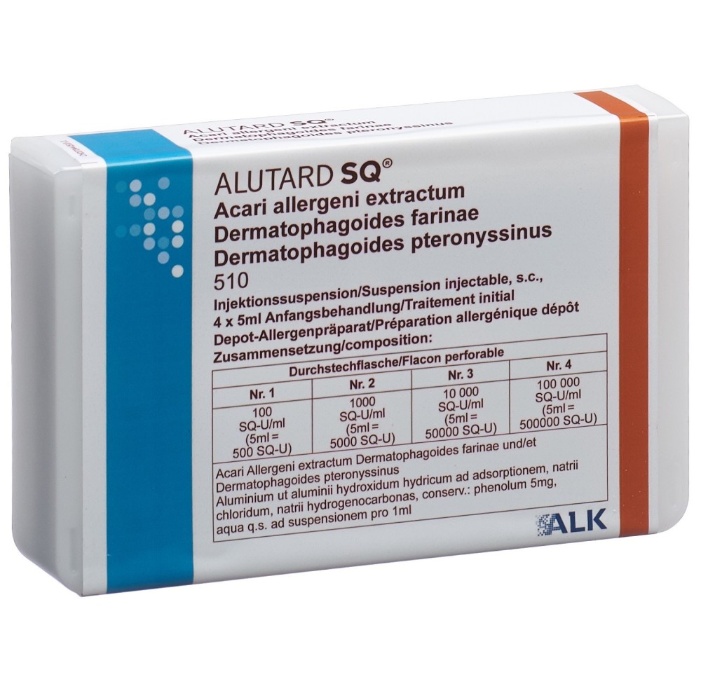 ALUTARD SQ D.farinae/pteronyss trait dép 4 x 5 ml