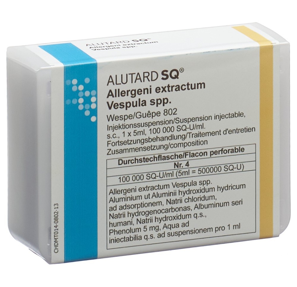 ALUTARD SQ-U vespula spp trait entretien 5 ml