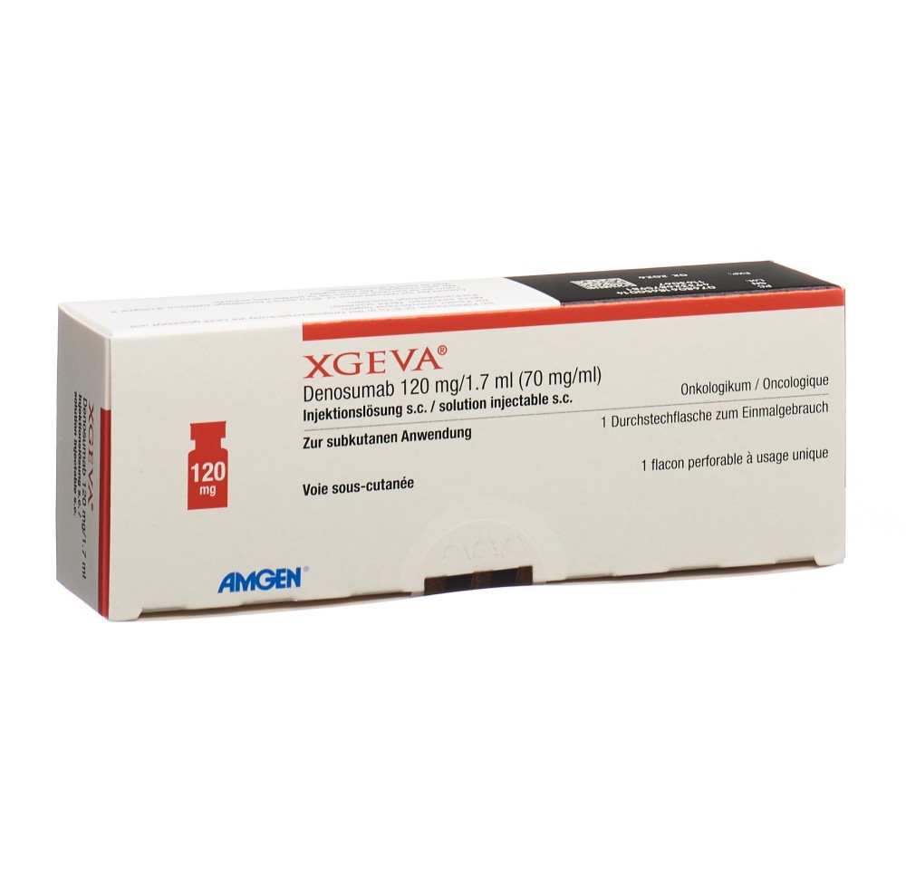 XGEVA sol inj 120 mg/1.7ml flac 1.7 ml