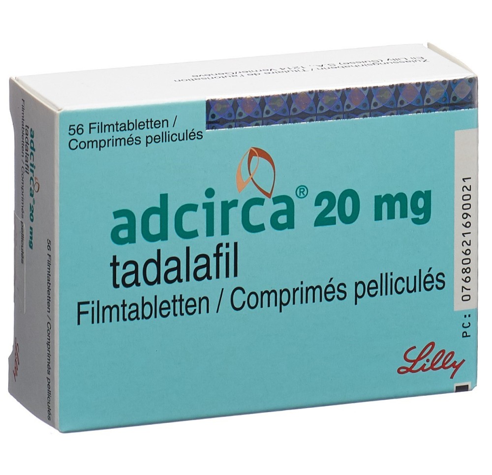 ADCIRCA cpr pell 20 mg 56 pce