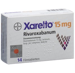 XARELTO cpr pell 15 mg 14 pce
